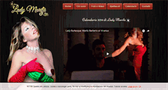 Desktop Screenshot of ladymarilu.com